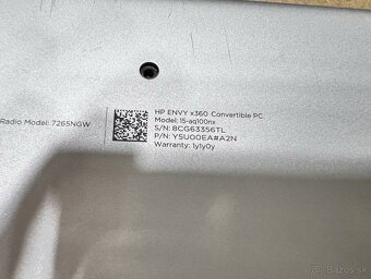 Predám funkčnú použitú matičnú dosku do notebooku HP ENVY - 4