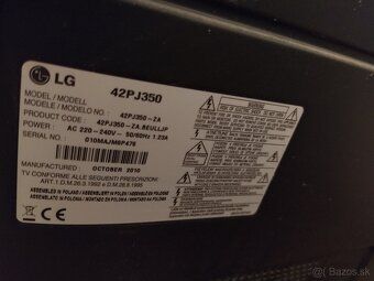 Predám Tv plazmu 107cm - 4