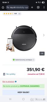 Robotický vysávač Samsung s wifi - 4