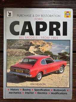 FORD CAPRI originální montážní manualy servisní příručky - 4