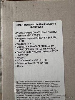 hp OMEN transcend 14 - 4