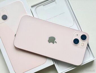 iPhone 13 Pink BATERIE 100% TOP - 4