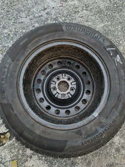 Zimné pneu Continental 215/70 R16 s diskami - 4