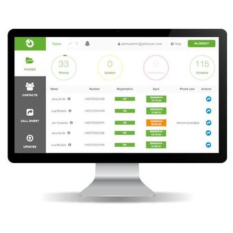 Predám Jablocom GDP-06 Essence mobilný stolový telefón - 4