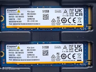 Kingston 2TB, 1TB, 512GB - rýchlosť 7 000 MB/s - 4