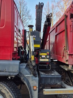 MAN TGM 4x4 sklapač s Hydraulickou rukou FASSI - 4