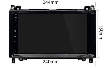 VW Crafter- 9" Android 13/14 s GPS - 4