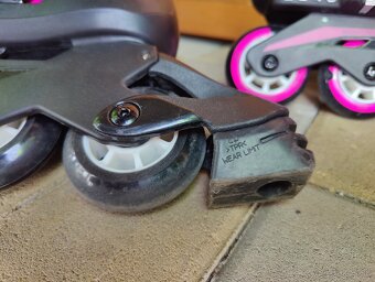 Dievčenské korčule Rollerblade nastaviteľné veľkosti 33-36,5 - 4
