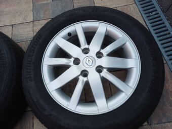 Orig. hliníkové disky Renault R16, 5x114,3 - 4