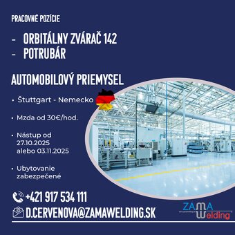 Hľadáme zváračov, potrubárov a montérov do Nemecka - 4