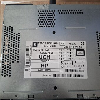 Radio Opel Astra h - 4