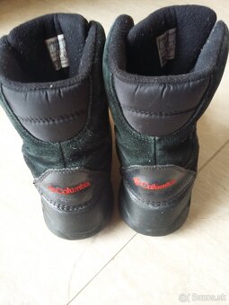 Predám ľahké čižmy zn.Columbia, nepremokavé, teplé veľ.32 - 4