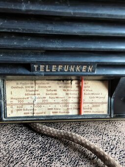 Predám rádio telefunken - 4