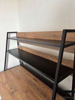 Predám drevený pracovný stôl - 4