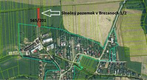 Slnečné pozemky 2718 m2 v Brezanoch nad jazdeckým areálom - 4