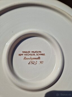 Majolika, keramika, jedálenský sada - 4