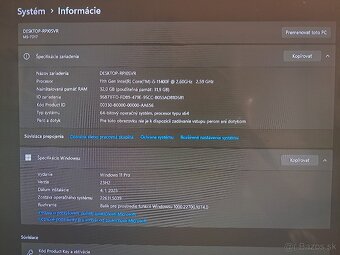 Herný PC – i5-11400F, 32GB RAM, RX 570, SSD + HDD, Windows 1 - 4