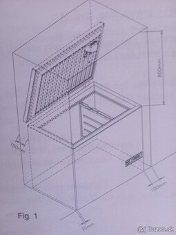 Predám mrazničku 198 l - 4