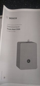 Predam elektricky kotol Bosch ma jeden rok a je v zaruke - 4