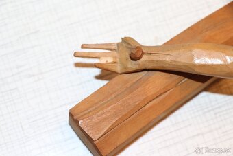 Krucifix  Kříž Kristus soška  domácí oltář   (425B) - 4