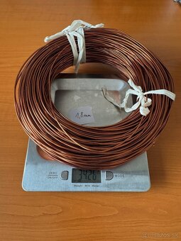 Medený drôt – rôzne priemery (1,00 až 1,8 mm) - 4