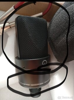 Nový kondenzátorový mikrofón + stojan - 4