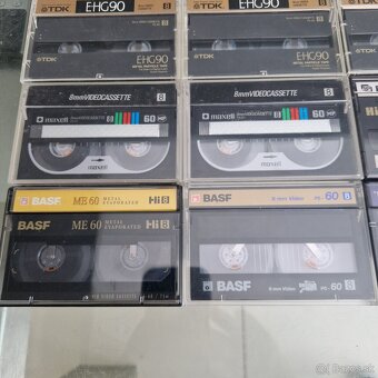 TDK,MAXELL, FUJI, SONY, BASF...8mm videocassette... - 4