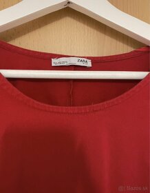 ZARA červené tričko - 4