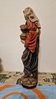 Socha, soška, svätá Maria Magdalena, drevorezba - 4