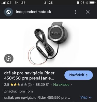 Drziak navigacie TOMTOM Rider - 4