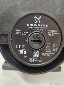 Domáca vodáreň - Grundfos SCALA1 3-45 (Nová) - 4