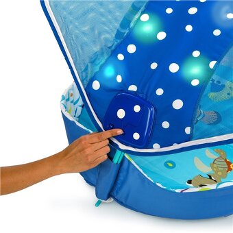 Svetelná a zvuková hrazdička pre babätko - Hľadá sa Nemo - 4