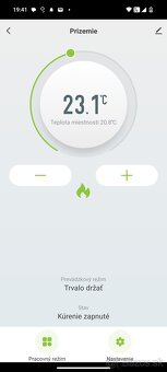 Wifi termostat, prehľadný bez zbytočných ikoniek - 4