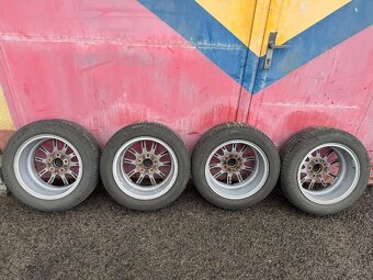 Hliníkové disky BMW + Pneu 5x120 7J x 16H2 ET 40 - 4