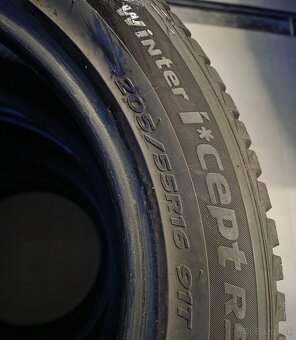 205/55 r16 zimne pneu hankook - 4