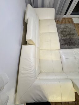 Kozena sedacia suprava tvar L - 4