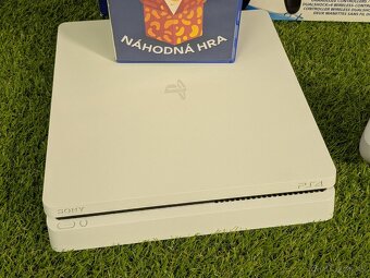 Sony Playstation 4 Slim biele 500GB, 1 ovládač, 1 hra - 4