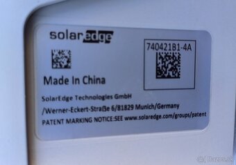 Striedač SOLAR EDGE - 3 kW - 4