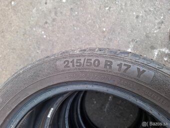 Barum Bravuris 3 Letné 215/55 r17 Rok 48/15 Dezén 4,5mm - 4