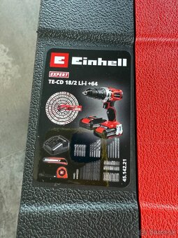 EINHELL uťahovačka 18V kufor - 4