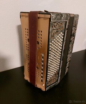 Akordeon Chromatika chromatický gombíkový LA PALOMA - 4