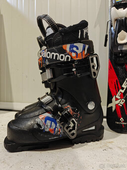 LYŽE TECNO PRO XT TEAM 110CM + LYŽIARKY SALOMON 36EUR - 4