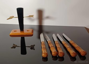 Stojan na nože bakelit catalin - 4