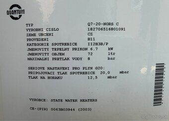 Bojler QUANTUM Q7 (72 litrov) - 4