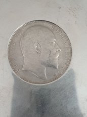 podnos s mincou podšálka minca rupee rupia 1904 - 4