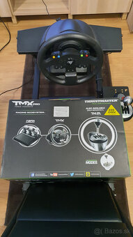 Herný pretekársky volant a pedálový set Thrustmaster TMX PRO - 4