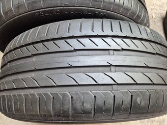 225/50 r17 letné 4 ks CONTINENTAL dezén 6,3 - 5,8 mm - 4