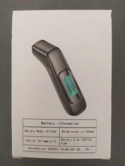 Digitálny Alkohol tester - 4