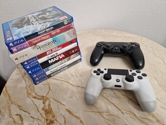 PlayStation 4 Slim 500GB čierna herná konzola - 4