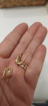 Zlaté náušnice 585 - 4